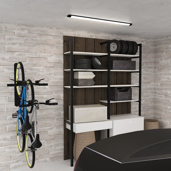 LED svietidlo Batten, 1x LED 27w, 4000k, b, (90 cm)
