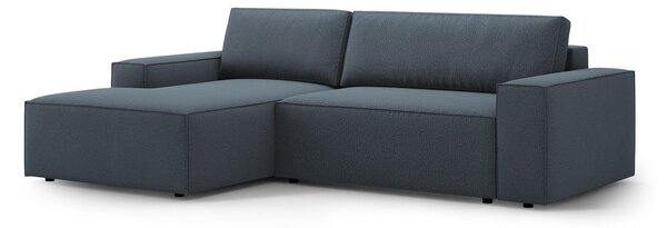 Modrá rozkladacia rohová pohovka (ľavý roh) Jodie – Micadoni Home