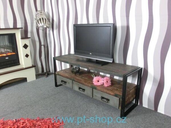 (1667) TITAN GF televízny industriální stolík