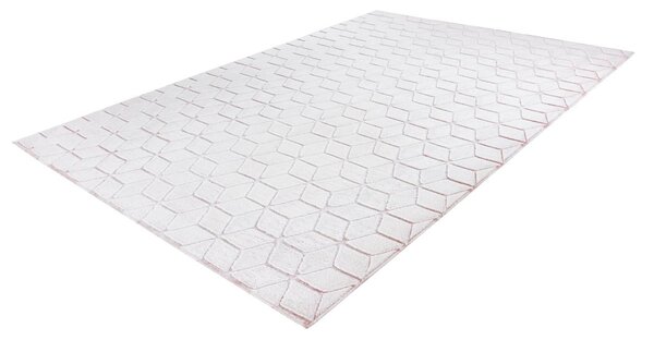 KOBEREC, 120/160 cm biela, ružové zlato Kayoom - Online Only bytové doplnky, Online Only