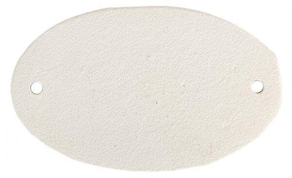 Bielo-čierna antik liatinová ceduľka Toilet - 10*1*6 cm - Clayre & Eef