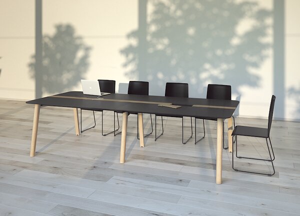 NARBUTAS - Rokovací stôl NOVA WOOD HPL 240 x 120 cm
