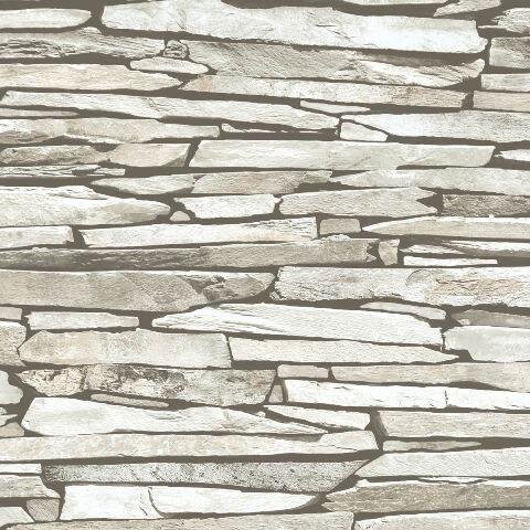 Vliesové tapety, kameň hnedý, Kaleidoscope J87207, UGEPA, rozmer 10,05 m x 0,53 m