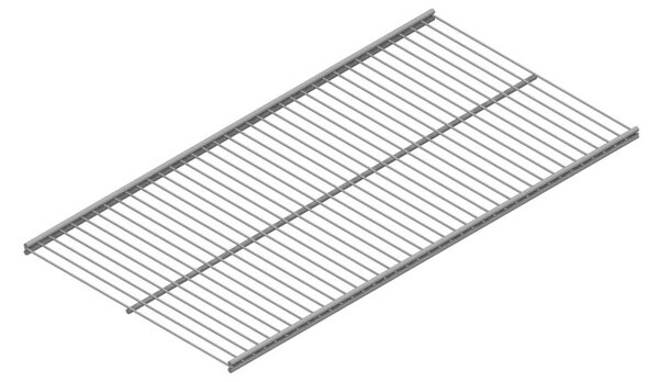 Drôtená polica pre ELEMENT SYSTEM, 800 x 300 mm, sivá