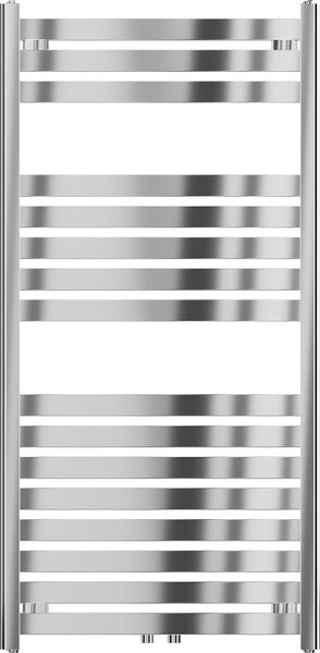 Mexen Uran, vykurovacie teleso 1200x600 mm, 485 W, chrómová, W105-1200-600-00-01
