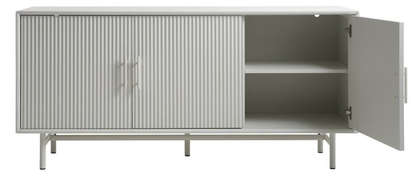 Sivá komoda 160x75x45 cm Palma – Unique Furniture