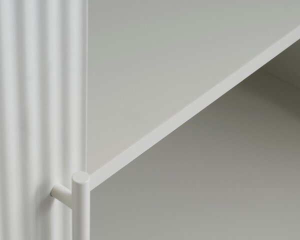 Sivá komoda 160x75x45 cm Palma – Unique Furniture