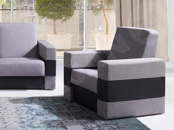 Mirjan24 Čalúnené kreslo Deco, Dostupné poťahy: Soft 066 + Lux 02 5902928045833