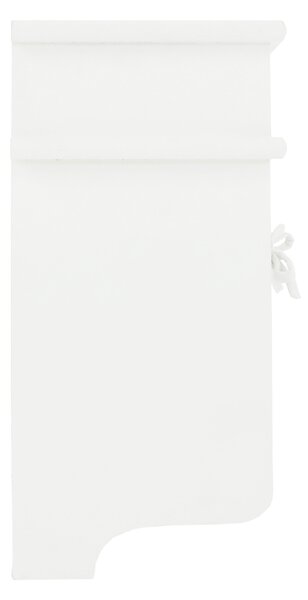 KONDELA Vešiak, biela, BLANCO