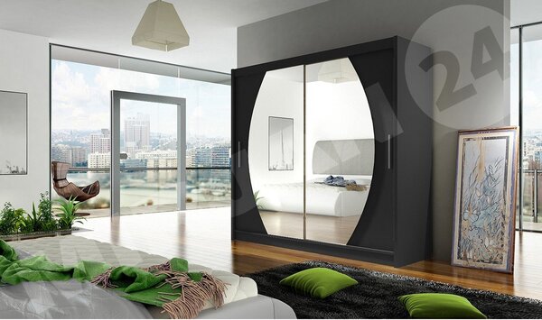 Mirjan24 Skriňa London IV, Farby: kašmír, Osvetlenie: osvetlenie LED RGB - farebné 5903211404498