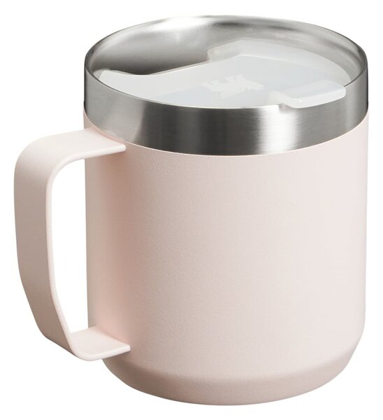Svetloružový termo hrnček z nehrdzavejúcej ocele 350 ml Stay-Hot Camp Mug Rose Quartz – Stanley