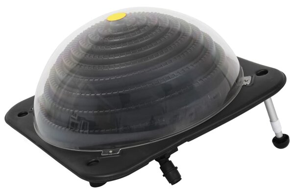 Solárne ohrievače vody v bazéne 2 ks 75x75x36 cm HDPE hliník