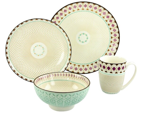 KOMBINOVANÝ SERVIS 16-dielne Creatable - Online Only bytové doplnky, Online Only