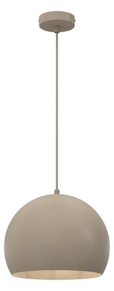 Luster na lanku SOOL 1xE27/15W/230V pr. 27 cm béžový