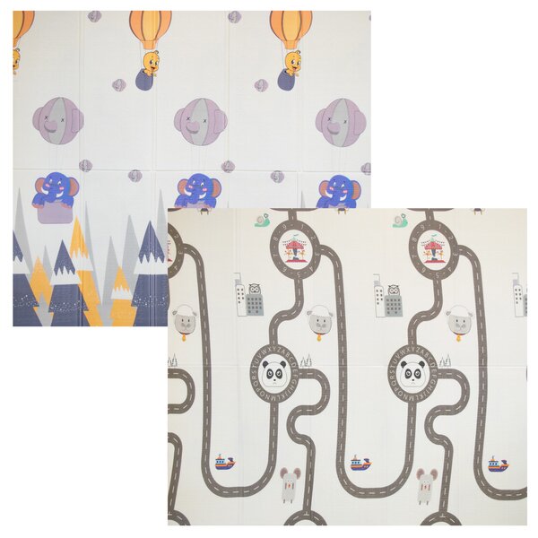 Aga4Kids Detská skladacia penová podložka 200x180 cm DS3014