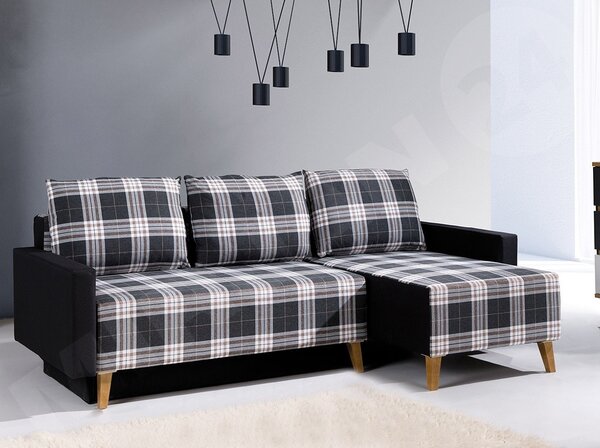 Mirjan24 Rohová sedacia súprava Temero, Dostupné poťahy: Gomez 12 + Lobox 05 5902928180596