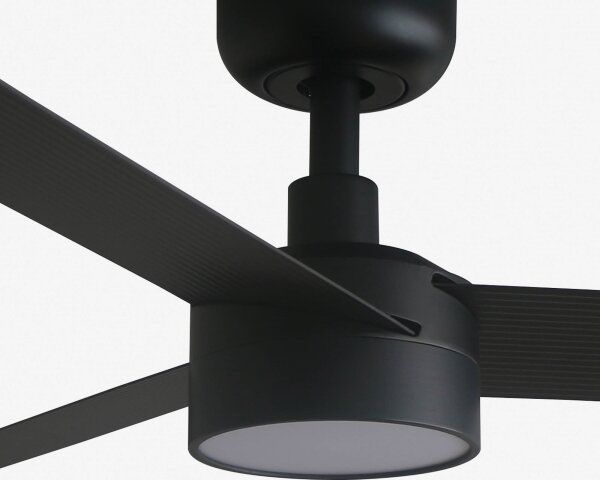 FARO 34289WT1S - LED stmievateľný ventilátor CRUISER S 18W/230V CCT priemer 106 cm čierna WT + diaľkové ovládanie