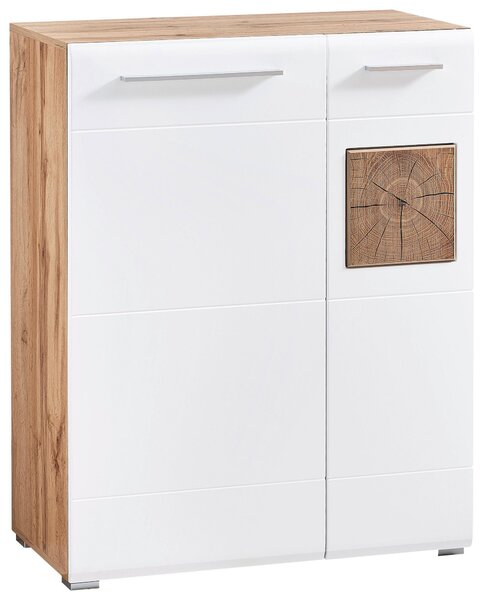 PREDSIEŇOVÝ NÁBYTOK, biela, farba duba, 270/201/37 cm Voleo - Online Only drobný nábytok, Online Only