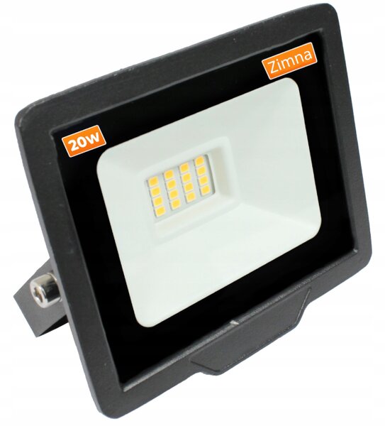 LED reflektor ECOplanet - 20W - studená biela