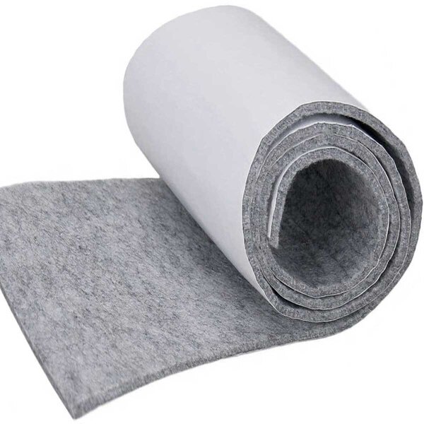 Samolepiaci technický filc 4,5 mm, farba šedá, metráž 100 cm