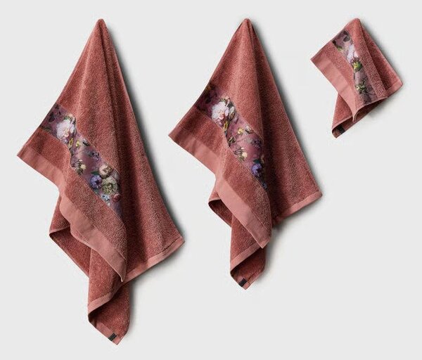 SADA FROTÉ UTERÁKOV, tmavoružová Essenza - Kúpeľňový textil