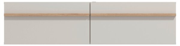 STOJAN NA TV, kašmírová, dub artisan, 128/32/41,5 cm Xora - TV nábytok