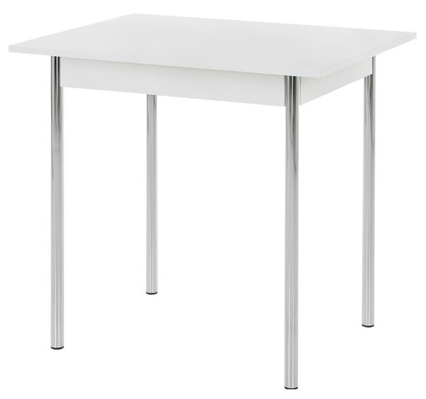 Jedálenský stôl KOELN II biela/chróm