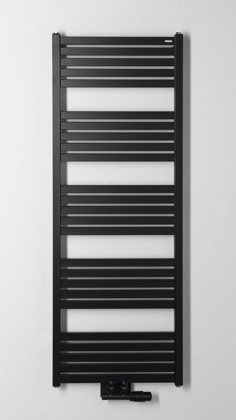 Bruckner Bruckner, GRUNT vykurovacie teleso 500x1330 mm, stredové pripojenie, čierna matná, 600.122.6