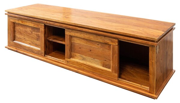 CAMBRIDGE HONEY TV stolík 160x45 cm, akácia