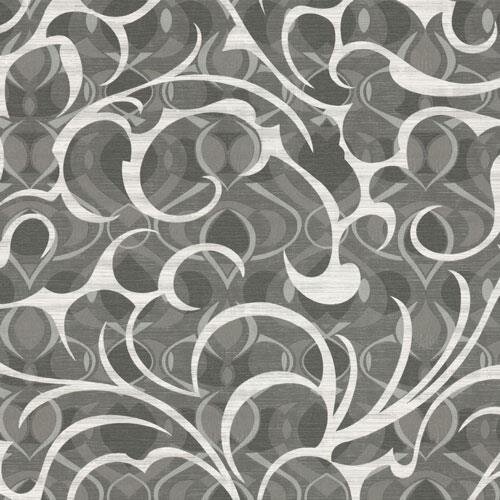 Vliesové tapety, abstraktný vzor sivý, Opulence 56025, Marburg, rozmer 10,05 m x 0,70 m