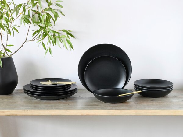 JEDÁLENSKÝ SERVIS Magic Black 12-dielne Creatable - Online Only bytové doplnky, Online Only