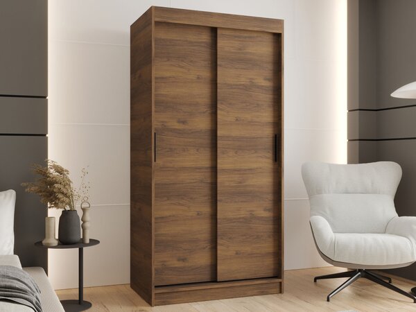 Šatníková skriňa Rubino T 100x200x62 - orech warmia