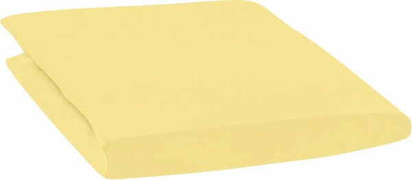 NAPÍNACIA PLACHTA, jemný džersej, žltá, 150/200 cm Estella - Obliečky & plachty, Online Only