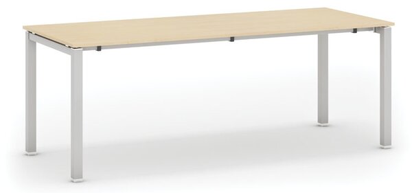 Rokovací stôl AIR, doska 2000 x 800 mm, breza