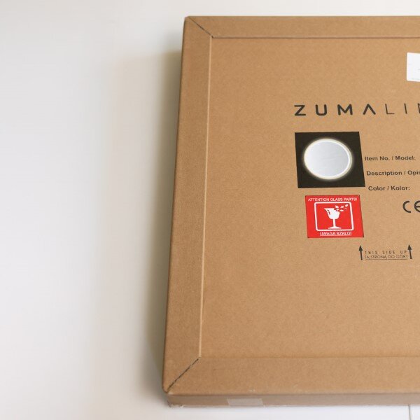 LED kúpeľňové okrúhle zrkadlo s osvetlením priemer 60 cm 557lm 3000+4000+6000K IP44, zlaté, priehľadné - Zuma Line LUSTRO D251801
