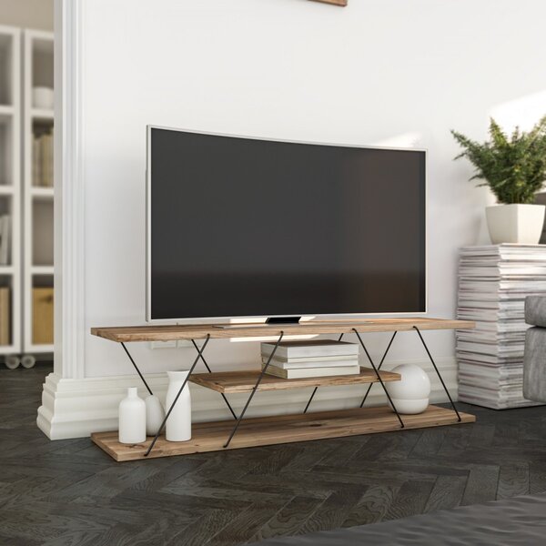 Hanah Home TV stolík Canaz 120 cm orech