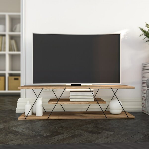 Hanah Home TV stolík Canaz 120 cm orech