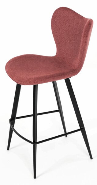 Barová stolička červená AUB-1068 RED2
