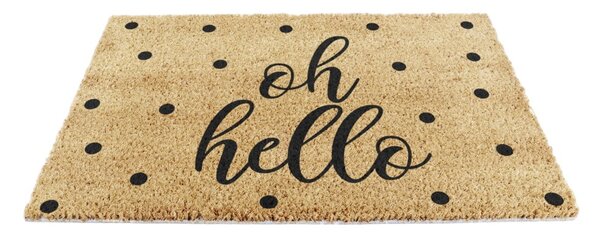 Rohožka z kokosového vlákna 40x60 cm Oh Hello – Artsy Doormats