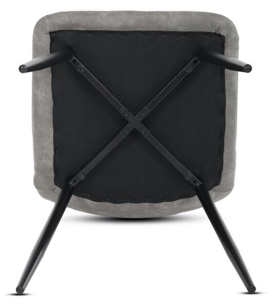 Jedálenská stolička sivá CT-281 GREY3