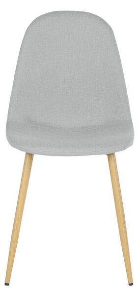 Jedálenská stolička strieborná CT-972 SIL2