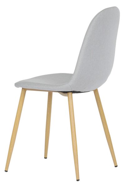 Jedálenská stolička strieborná CT-972 SIL2