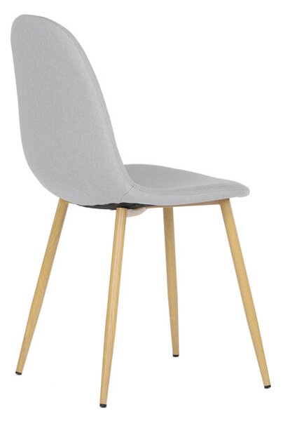 Jedálenská stolička strieborná CT-972 SIL2