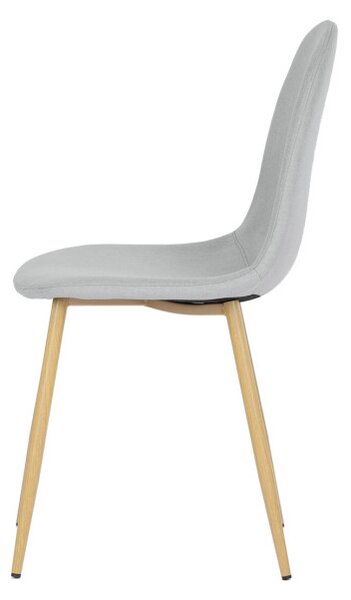 Jedálenská stolička strieborná CT-972 SIL2