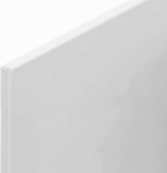 Bezrámová biela popisovacia tabuľa, magnetická, 1150 x 750 mm
