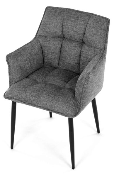 Jedálenská stolička sivá DCH-J2139 GREY2