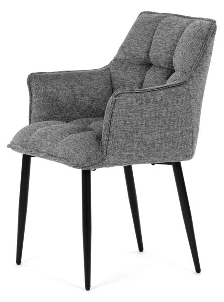 Jedálenská stolička sivá DCH-J2139 GREY2