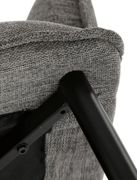 Jedálenská stolička sivá DCH-J2139 GREY2