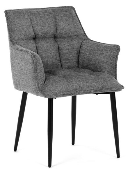 Jedálenská stolička sivá DCH-J2139 GREY2