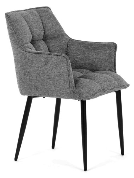 Jedálenská stolička sivá DCH-J2139 GREY2